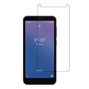 Imagem de UPONEW [Pacote com 2 protetores de tela de vidro temperado de alta transparência para Orbic Maui RC545L Transparente