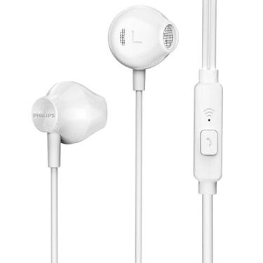 Imagem de Fone de Ouvido Philips TAUE101 Branco Earbud Bass Sound com Microfone 