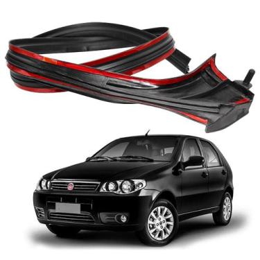 Imagem de Pingadeira Flexível Auto Colante Palio 4 Portas 1996 Á 2011 - Top Mix,