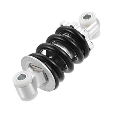 Imagem de X AUTOHAUX Amortecedor traseiro de 100 mm e 340 kg Amortecedor traseiro para scooter a gás bicicleta elétrica Dirt Bike 47cc 49cc ATV Quad Mini Pocket Bike prateado