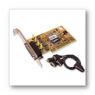 Imagem de SIIG 4Ser 16850 DB9 PCI Quartet Serial Plus I/O Irq Sharing