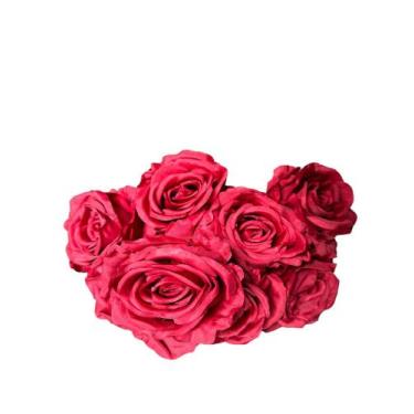 Imagem de Buquê De Rosa Grande Artificial Com 9 Flores YT009 - LM, Marsala