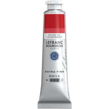 Imagem de Tinta Óleo Extra Fine L&B 40ml S4 815 Transparent Bright Red - Lefranc