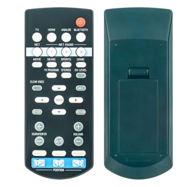 Imagem de AULCMEET Novo controle remoto de substituição FSR86 ZP80780 adequado para sistema Yamaha Soundbar SRT1500 YSP1600 SRT-1500 YSP-1600