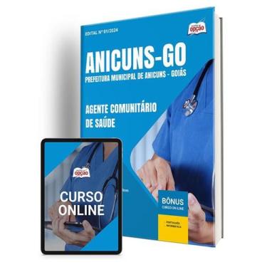 Imagem de Apostila Prefeitura de Anicuns - GO 2024 - Agente Comunitário de Saúde