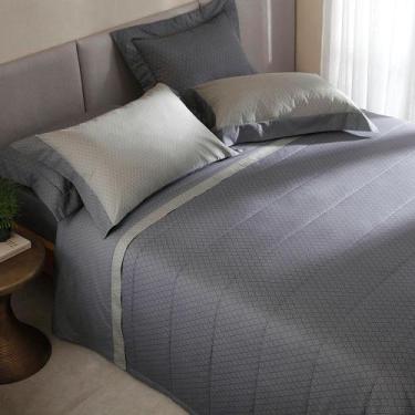 Imagem de Jogo de Cama Queen Gran Percal 200 Fios Buddemeyer Gavin 100% Algodão 