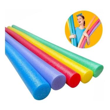 Imagem de Espaguete Piscina Kit 5 Unidades Cores Sortidas Sem Furo - Globalmar
