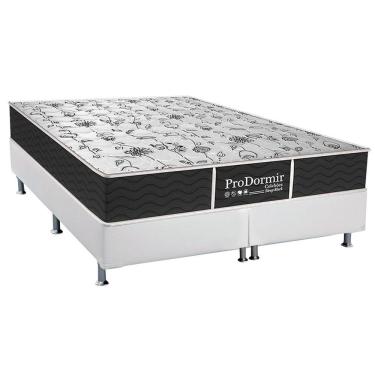 Imagem de Conjunto Box-Colchão Probel Bonnel Sleep + Cama Queen 158
