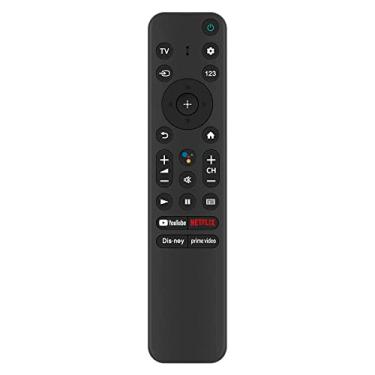 Imagem de Beyution RMF-TX800U Controle remoto de voz substituído compatível com Smart TV LED Sony 2022 KD-65X85K KD-65X80K KD-75X85K KD-85X85K XR-65X90K KD-50X80K KD-55X80K XR-75X95K XR-85X90K K KD-555 X85K