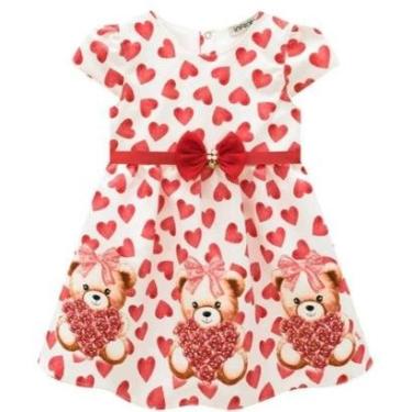 Imagem de Vestido Infantil Festa/Aniversário 1 ano Luxo Tam 1 ao 3-Feminino