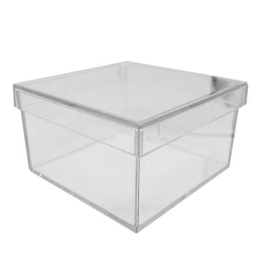 Imagem de Caixa Acrílica Transparente 7cm X 7cm - 6 Unidades