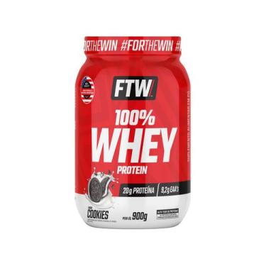 Imagem de Whey Protein Concentrado FTW 100% Whey Cookies 900g, Cookies, 900g