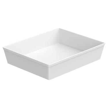 Imagem de Travessa Retangular GN 1/2 Uno Coza Branca