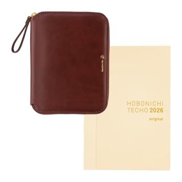 Imagem de ほぼ日 Hobonichi Techo A6 – Cor única: Amarone [livro original em inglês]