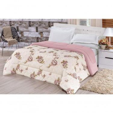 Imagem de Edredom Dupla Face Super King Quality 01 Peça - em tonalidade Rosê - B
