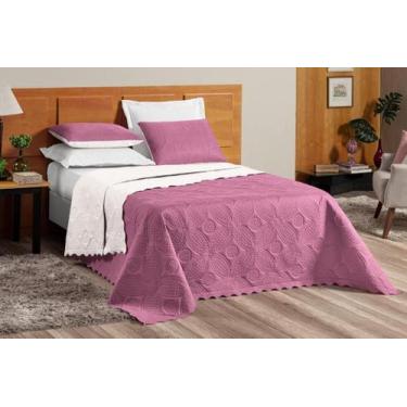 Imagem de Cobre Leito Marie Queen 2 60 M X 2 40m Dupla Face - Casa das Cortinas,