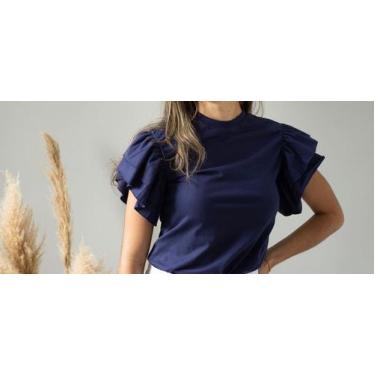 Imagem de T-shirt Feminina - Tamanho GG - Blusa 