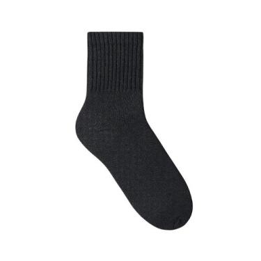 Imagem de Meia esportiva masculina selene algodão original cano médio, Preto