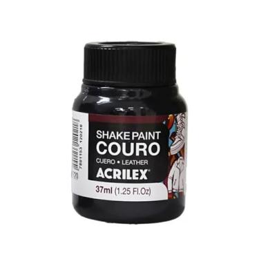 Imagem de Verniz Para Couro Acrilex 100ml Base Água – Acabamento Semibrilho, Fosco ou Brilhante, Proteção e Durabilidade Para Couro Natural e Sintético (PRETO 520)