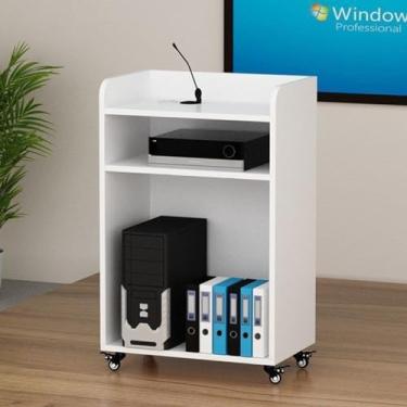 Imagem de púlpito de madeira móvel, mesa de pé de madeira com rodízios, igrejas púlpito bastão de pódio mesa de leitura púlpito com 4 rodas rolantes e placa de defletor para conferência, escritório, escola