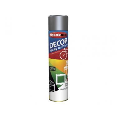 Imagem de Tinta Spray Colorgin Decor Grafite Metalico (Nr23-Onu 1950) c/6pcs