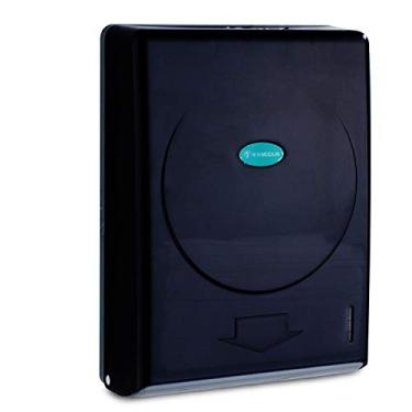 Imagem de Dispenser de Papel Toalha para Parede com Janela Visível Capacidade Grande Economia Espaço Alto-ABS Cozinha Banheiro Escritório Hotel Restaurante Loca