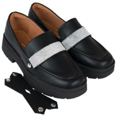 Imagem de Mocassim Vizzano Double Glam Feminino-Feminino