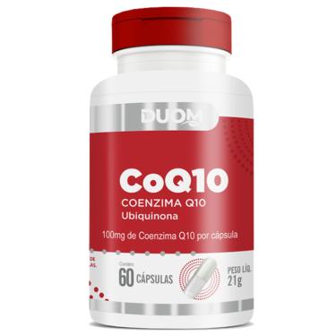 Imagem de COQ10 COENZIMA Q10 UBIQUINONA 100MG 60 CAPS CORAÇÃO - DUOM