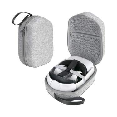 Imagem de Estojo De Armazenamento De Grande Capacidade Com Capa Dura Para Headse