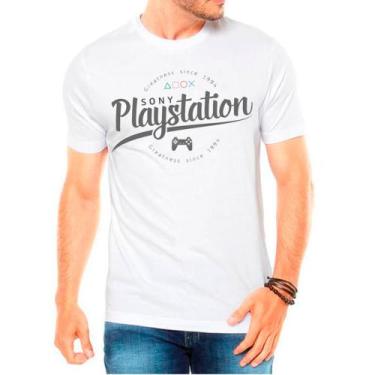Imagem de Camiseta playstation games jogos camisa masculina lançamento 06 - DESI