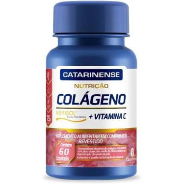 Imagem de Colágeno Verisol + Vitamina C Catarinense 60 comprimidos