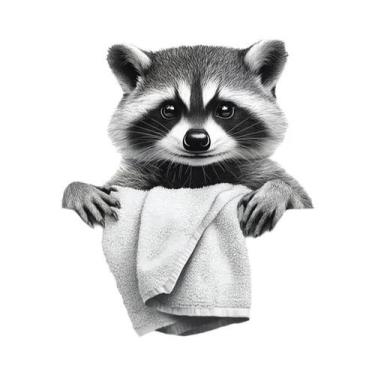 Imagem de Pôster De Lona Moderno Para Decoração De Sala De Estar: Animais Engraç