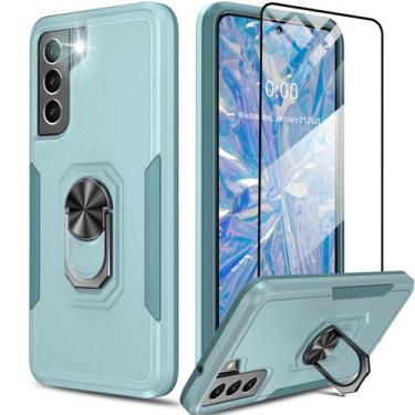 Imagem de Capa Oterkin para Samsung Galaxy S21 FE 5G com vidro temperado