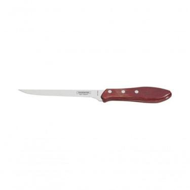 Imagem de Faca Para Desossar Tramontina Cabo Polywood Vermelho 6"