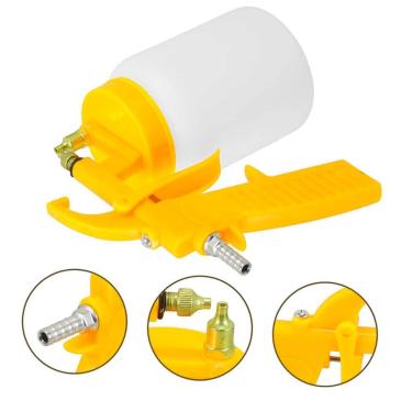 Imagem de Pistola de Pintura Ar Direto Alta Precisão com Bico 2,5mm Plástico e Metal FBG
