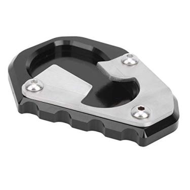 Imagem de Almofada de suporte lateral, suporte para motocicleta, suporte lateral, placa de extensão para suporte de estacionamento, almofada de extensão para suporte lateral ampliador adequado para Tiger 900/Rally/Rally Pro 2020 ampliador de pé de suporte lateral tr
