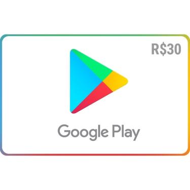 Imagem de Gift Card Digital código do Google Play R$ 30,00