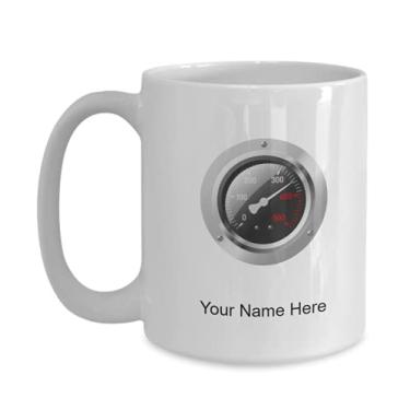 Imagem de Caneca medidora personalizada, copo de café medidor, ideia de presente de medidor, copo medidor personalizado, caneca medidora personalizada - caneca de café de 425 g