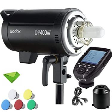 Imagem de Godox DP400III 400Ws Studio Strobe Flash Light Monolight c/Godox Xpro-C Flash Trigger 2.4G Wireless X System Strobe Lighting com Bowens Mount Flashes fotográficos para retrato de casamento (110V)