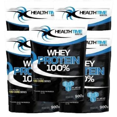 Imagem de Whey Protein 100% Healthtime 900g - Chocolate - Black Cobra