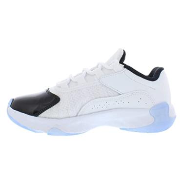 Imagem de Nike Tênis de basquete infantil Air Jordan 11 Comfort Low (gs), Branco normal/Deep Wild Preto-branco, 5