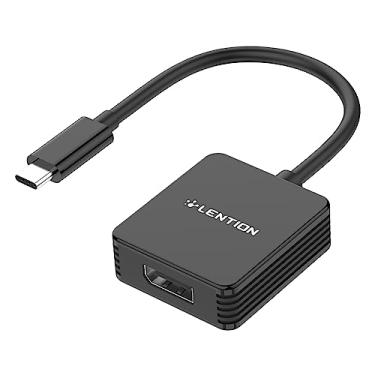 Imagem de Adaptador USB C para DisplayPort (4 K/60 Hz) compatível com MacBook Pro 13/15/16, novo iPad Pro/Mac Air/Surface, Chromebook, Samsung S8/S9/S10/S20/Plus/Note 8/9/10, mais (CB-CU208, preto)
