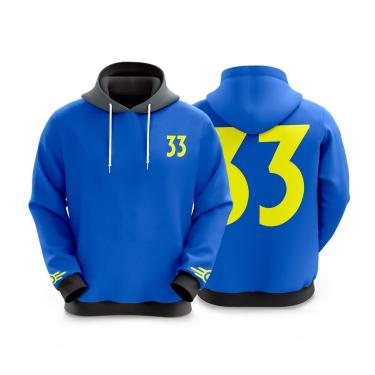 Imagem de Blusa Moletom Sublimação Blusão Full Print com Capuz Série Novidade-Unissex