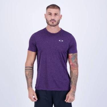 Imagem de Camiseta Oakley Ellipse Sports Roxa-Masculino
