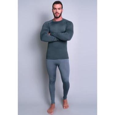Imagem de Conjunto Masculina Segunda Pele Térmica Proteção Uv 50+ Mvb Modas-Masculino