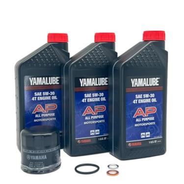 Imagem de Yamalube-Atv Sxs "Cold Weather" Oil Change Kit 1 Kt(5W30 Ap Qty3)