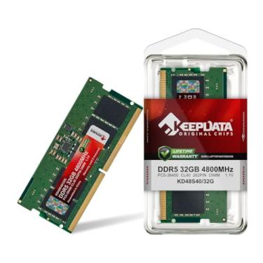 Imagem de MEMÓRIA RAM PARA NOTEBOOK DDR5 32GB 4800MHZ KEEPDATA KD48S40/32G