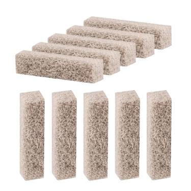 Imagem de ATITOWEL Almofadas de filtro redutor de amônia para Aqueon, cartuchos de filtro de substituição para Aqueon QuietFlow LED PRO modelo 30/50 filtros de energia de aquário esponja grande, pacote com 10