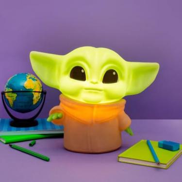 Imagem de Mais Amor Store Luminária Baby Yoda Polietileno 24cm x 31cm x 12,5cm LED ou fluorescente compacta 15W Bivolt 1,8m