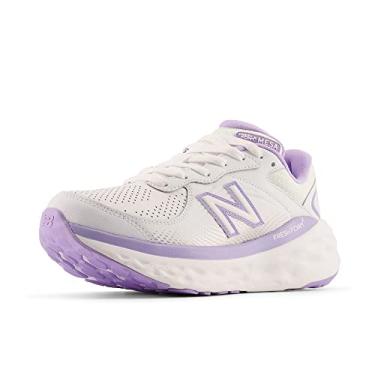 Imagem de New Balance Fresh Foam X 840f V1 Tênis de caminhada feminino, Branco/Lilás Glo/Branco, 41